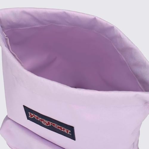JanSport Draw Sack, Pastel Lilac - color: Pastel Lilac