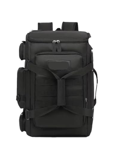 Travel Backpack Business Bag Wet And Dry Separation Shoulder Bags compartment Daypack Large Capacity Outdoor Pack(Black) - color: Black