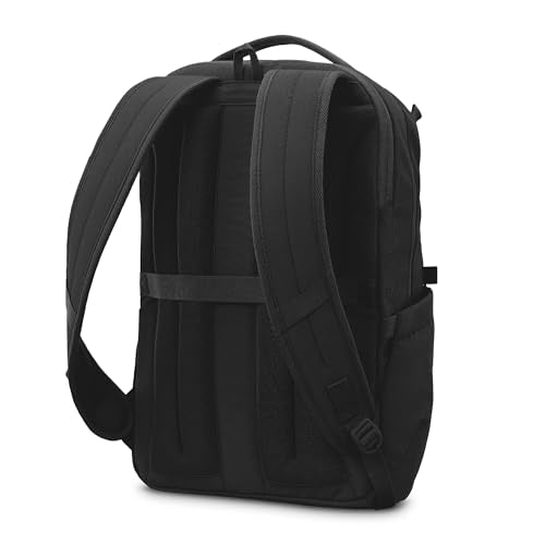 Samsonite Better Than Basic Backpack - Dedicated Laptop Compartment, Quick Stash Front Pockets and Lightweight Breathable Airmesh - Black - color: Black