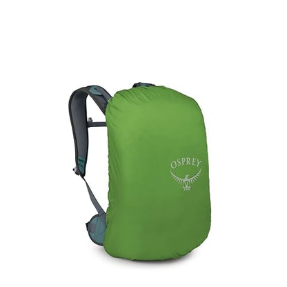 Osprey Hikelite 26L Durable Hiking Backpack - Travel Daypack with Rain Cover for Men and Women, Cascade Blue - color: Cascade Blue, style: 26l