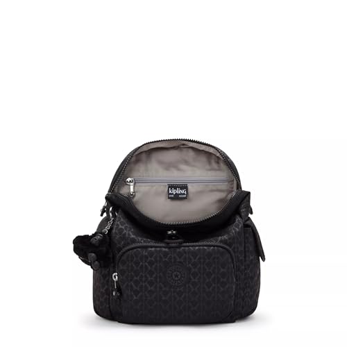 Kipling Women's City Pack Mini Backpack, Lightweight Versatile Daypack, Bag - color: Signature Embossed, size: Mini
