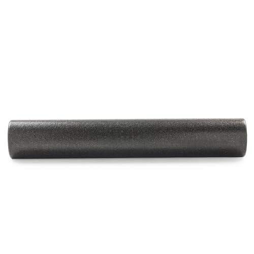 Sunny Health & Fitness High-Density Foam Roller 12" to 36", for Stretching & Muscle Recovery – Black, Blue, Pink - color: Black, size: 36-Inch