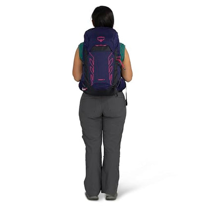 Osprey Tempest 26L Women's Lightweight Hiking Backpack - Daypack for Travel & Camping, Frosty Mint Green/Botanica - color: Frosty Mint Green/Botanica, size: 26L - Standard Fit