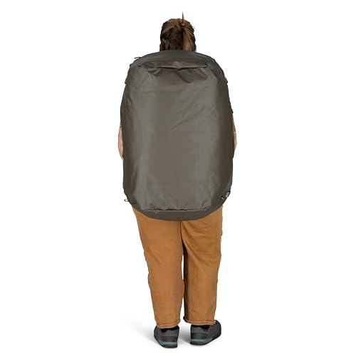 Osprey Transporter Lightweight Travel Duffel Bag - Extra Large Water Resistant Durable Gear Bag for Men and Women - color: Raven Black, style: 95l
