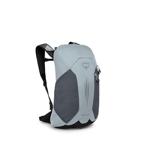 Osprey Hikelite LT 16L Hiking Backpack - Lightweight Travel Daypack with Rain Cover for Men and Women, Silver Lining - color: Silver Lining, style: 16l