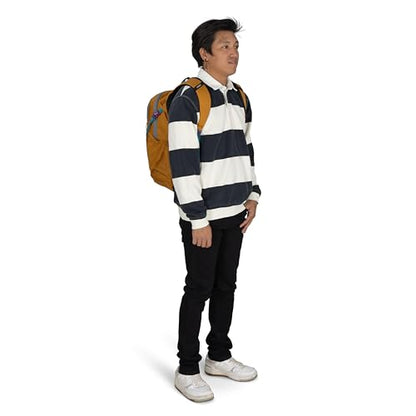 Osprey Axis Laptop Backpack – Sleek Everyday Pack with Laptop Sleeve, Water Bottle Pockets & Compression Straps - color: Barley Brown