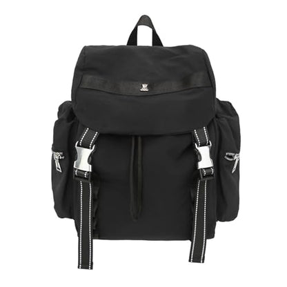 Casual Backpack Women Men Daypack Lightweight Rucksack Waterproof Backpack for Hiking Travel Daily Use Black - color: Black