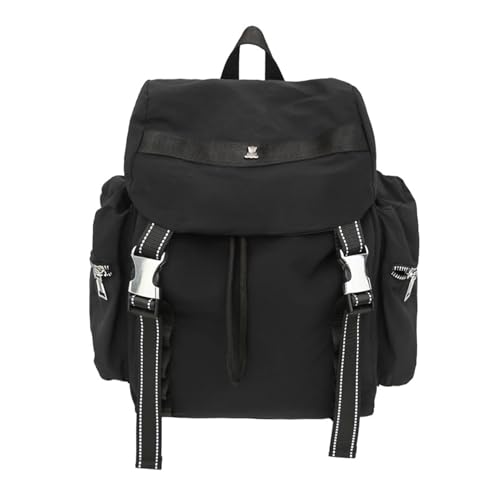 Casual Backpack Women Men Daypack Lightweight Rucksack Waterproof Backpack for Hiking Travel Daily Use Black - color: Black