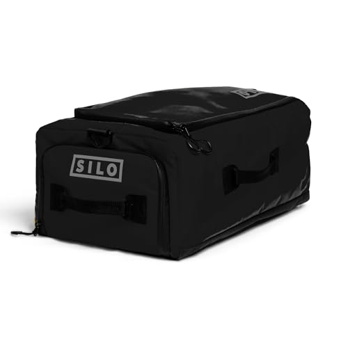 SILO Crew Drop One Ultramarathon Bag - Organize Gear Efficiently for Training Racing Work, Travel - Optimized Storage: Pockets/Compartments for Easy Access Athletes Marathon Fitness 26L Stealth Black - color: Black