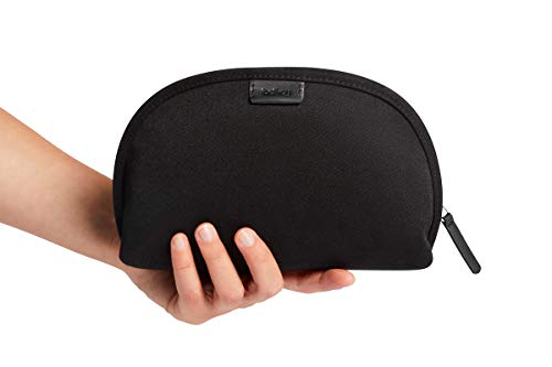 Bellroy Classic Pouch, Everyday kit, Leather and Woven Fabric (pens, Cables, Cosmetics, Personal Items) - color: Melbourne Black
