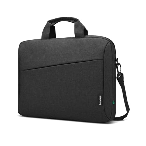 Lenovo Laptop Carrying Case T210, 15.6-Inch Laptop and Tablet, Sleek Design, Durable and Water-Repellent Fabric - color: Eco | Black, size: 15.6 inch