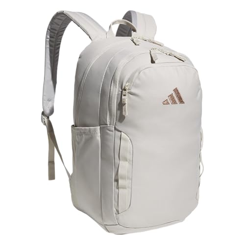 adidas Amplifier Backpack for Laptop, School and Gym, 28L, Alumina Beige/Rose Gold/Regular, OSFA - color: Alumina Beige/Rose Gold/Regular