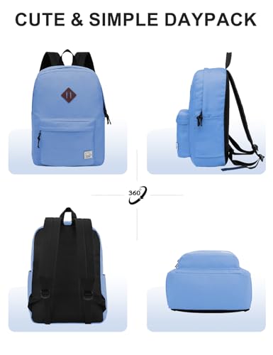 VASCHY Backpacks Handbags, Lavender, M - color: Lavender