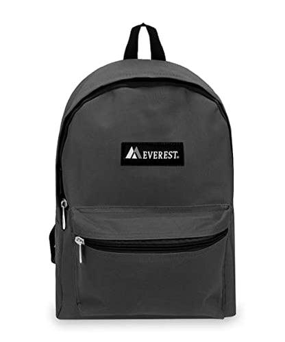 Everest 1045K Basic Backpack, 15", Charcoal - color: Charcoal