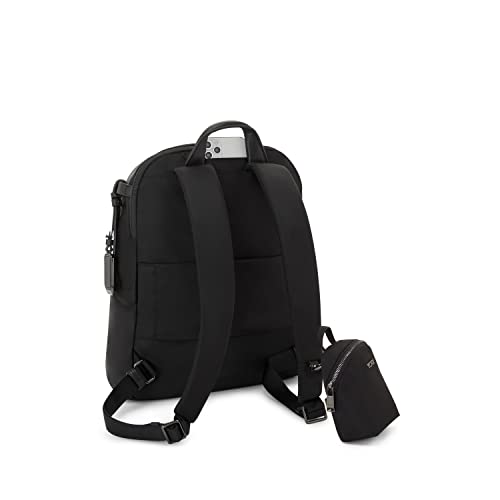 TUMI - Voyageur Halsey Backpack - Travel Backpack - For Business, Fashion, Commute - Holds Up to 14" Screens - Black & Gunmetal - color: Black & Gunmetal Hardware