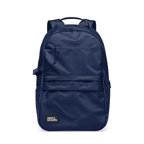 Simple Modern Ellis Backpack for School | Medium 20L Elementary Middle and High School Bookbag for Kids and Teens | Girls and Boys | Navy - color: -Navy, size: Medium | 20 Liter