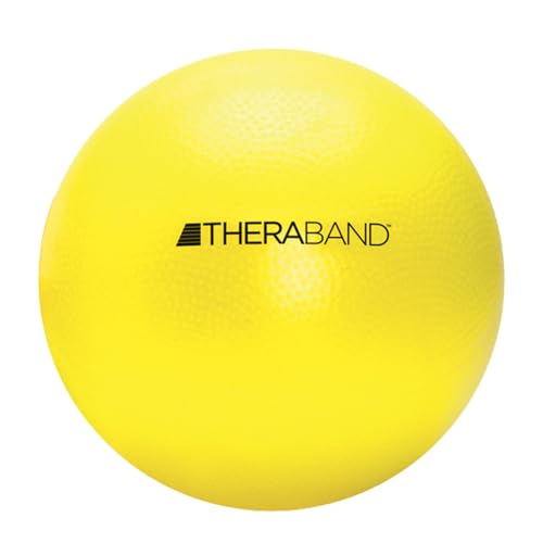 THERABAND Mini Ball, 9-Inch Pilates & Yoga Exercise Ball, Small Inflatable Core Ball for Stability, Balance, Rehab, Physical Therapy & At-Home Workouts, Soft Non-Slip Surface, New Version - style: New Version