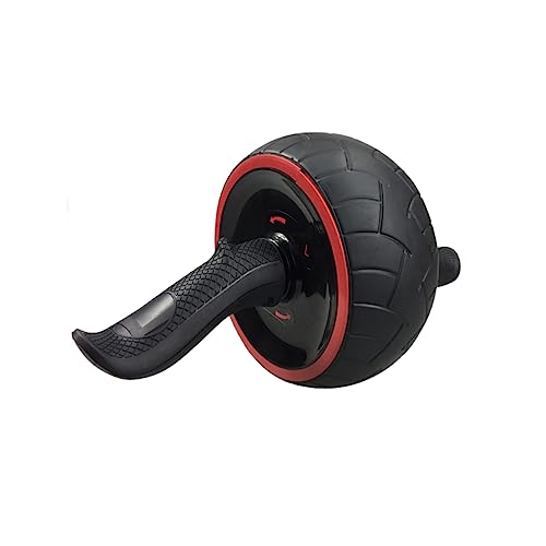 Kisangel Rubber Ab Wheel Roller Abdominal Exercise Trainer Core Knee Mat Muscle Training Tool Fitness Device