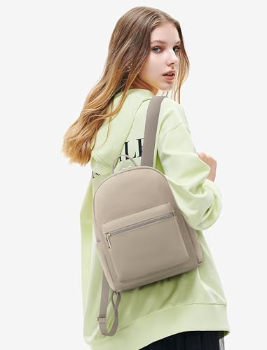 LOVEVOOK Backpack for Women Light Weight Waterproof Backpack Purses Daily Backpack… | Light Weight - color: Khaki