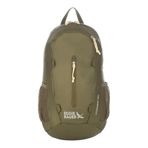 Eddie Bauer Stowaway Packable Backpack | Travel | Outdoor | Lightweight | Foldable | Durable | Ripstop Polyester | 20L - Irish Green - color: Irish Green, size: 20L