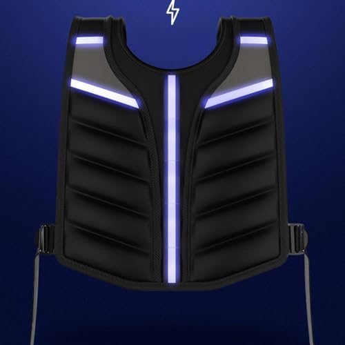 Weighted Vest Weighted Jacket Workout Strength Training Jogging Fitness Home Gym Calisthenics Running for Adults Weight Vest