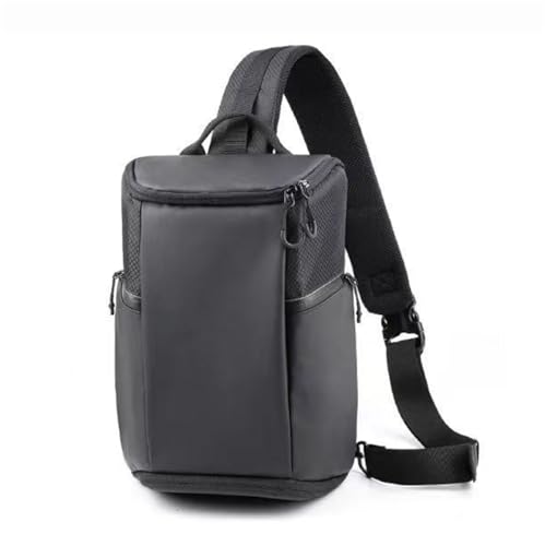 DSLR Camera Bag Waterproof Camera Sling Backpack with Rain Cover, Camera Backpacks for Photographers Hiking (Black) - color: Black