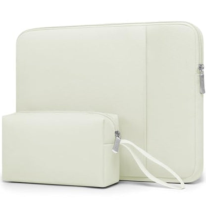 HYZUO 13 Inch Laptop Sleeve Bag Set for MacBook Air 13 M5/M4/M3/M2/M1 A3449 2026-2018, 13" MacBook Neo 2026 A3404, MacBook Pro 13 M2/M1 2026-2016, iPad Pro/Air 13, XPS 13, Surface Pro, Beige - color: Beige, size: 13 Inch