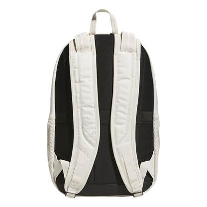 adidas Prime 7 Backpack for Laptop, School and Travel, 37L - color: Alumina Beige/White