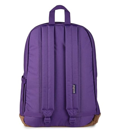 JanSport Right Pack Backpack - Durable Daypack with Padded 15" Laptop Sleeve, Spacious Main Compartment & Integrated Water Bottle Pocket - Grape Jelly - color: Grape Jelly