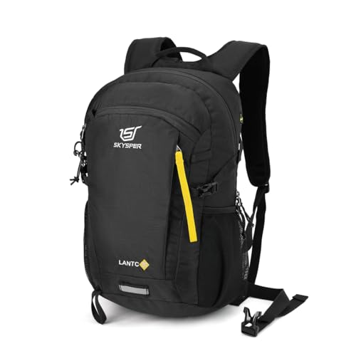 SKYSPER Small Hiking Backpack, 20L/30L Lightweight Travel Backpacks Hiking Daypack for Women Men - color: Lantc20-black, size: 30L