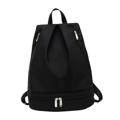 kowaku Gym Backpack Fitness Bag Travel Beach Waterproof Dry and Wet Separation with Shoe Compartment Adjustable Strap Small Gym Bag
