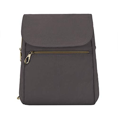 Travelon Anti-Theft Signature Slim Backpack - color: Smoke