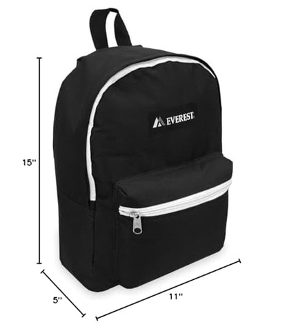 Basic Backpack - color: Black/White