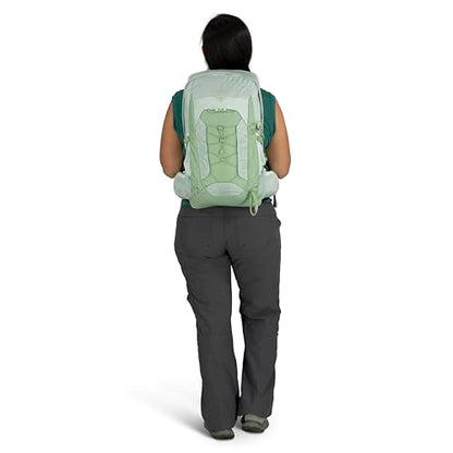 Osprey Tempest 11L Women's Lightweight Hiking Backpack - Small Daypack for Travel & Camping, Frosty Mint Green/Botanica - color: Frosty Mint Green/Botanica, size: 11L - Standard Fit