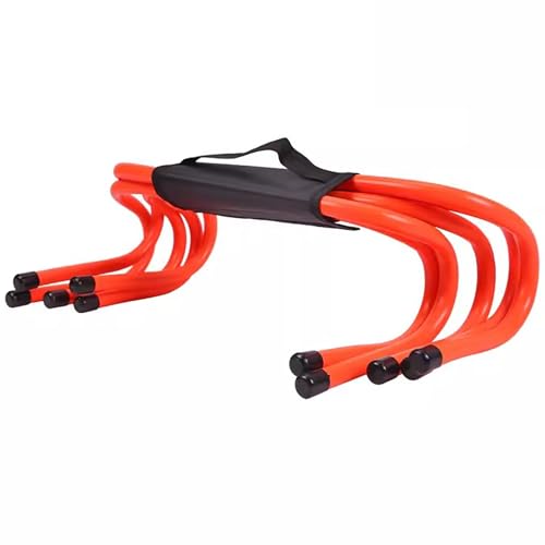 Mini Hurdles for Track and Field, 6" 9 12 16 20 24 Inch Speed Hurdles for Agility Training, Kids/Athletes/Basketball/Baseball/Soccer/Football Indoor Outdoor Sports Equipment(15cm/6in) - size: 15cm/6in