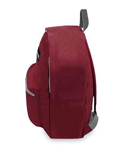 Everest 1045K Basic Backpack, 15", Burgundy - color: Burgundy