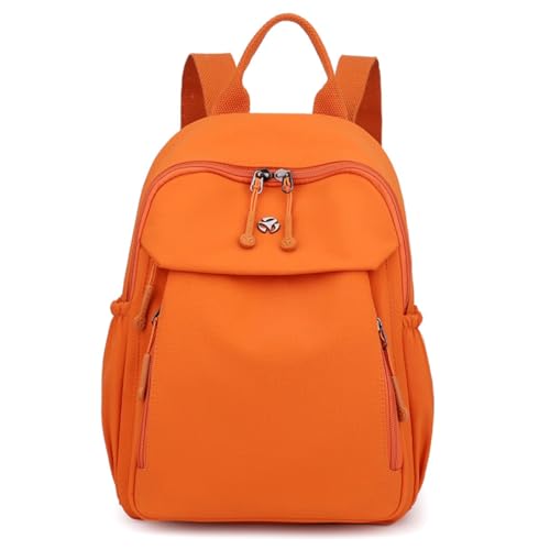 YANAER Mini Backpack for Women Small Backpack Lightweight Purse Cute Stylish College Bookbag Casual Daypack Work Travel PartyOrange - color: Orange