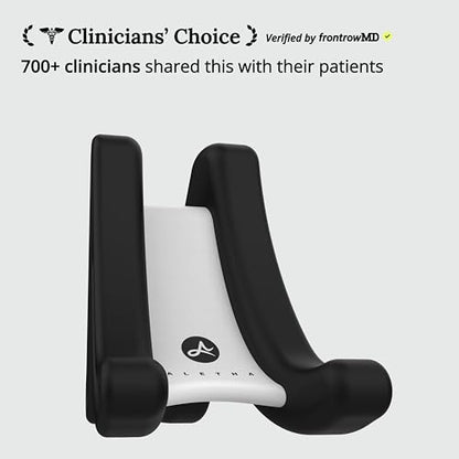 Aletha Health The Range | Deep Tissue Muscle Release Tool for Neck & Shoulders | Upper Body Massager | Headache, Neck, Shoulder Pain Relief | Suboccipitals, PEC Minor, Upper Trap | Posture & Mobility - color: White