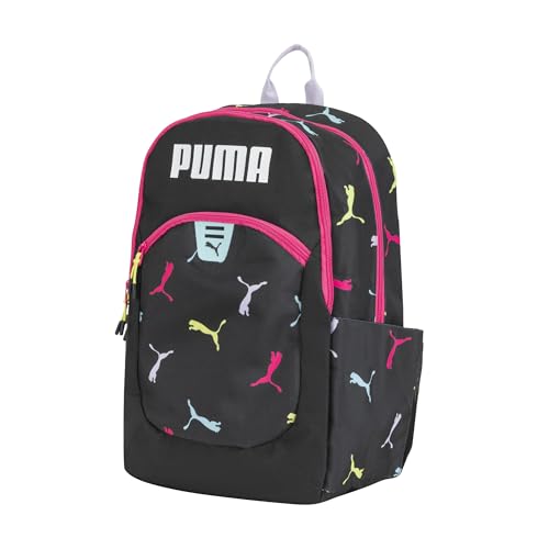 PUMA Rally 300 Backpack, Black/Bright, OS - color: Black/Knockout Pink