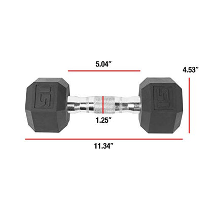 CAP Barbell Coated Dumbbell Weight | Multiple Options Pairs & Sets - size: 20 lb - Pair, style: 12-Sided - Black Handle