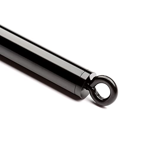 2026 Upgraded Heavy Duty Expandable Spreader Bar – Adjustable PU Straps for Pilates, Yoga - style: Black+Red