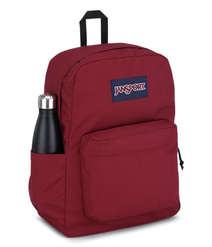 JanSport Superbreak Backpack - Durable, Lightweight Premium Backpack, Russet Red - color: Russet Red