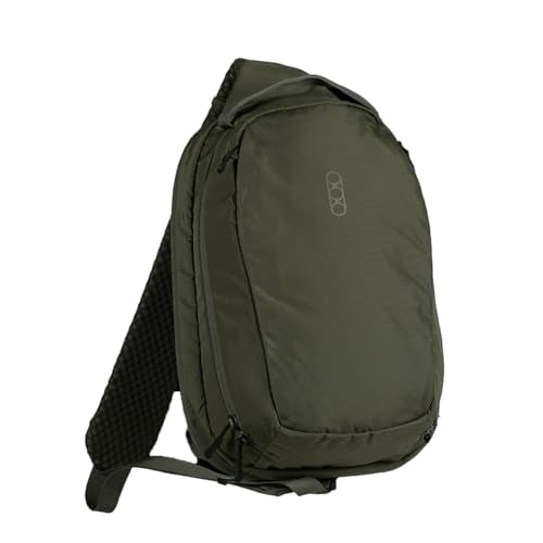 Eberlestock Fade Sling Pack - EDC Crossbody Sling Backpack - Ambidextrous Access to All Compartments - Quick Access - color: Olive, size: Standard