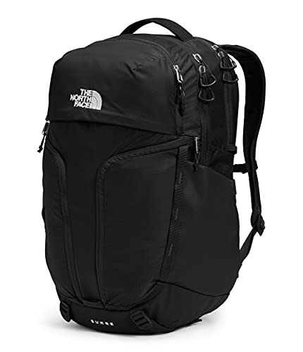 The North Face Women's Surge Commuter Laptop Backpack, TNF Black/TNF Black, One Size - color: Tnf Black/Tnf Black