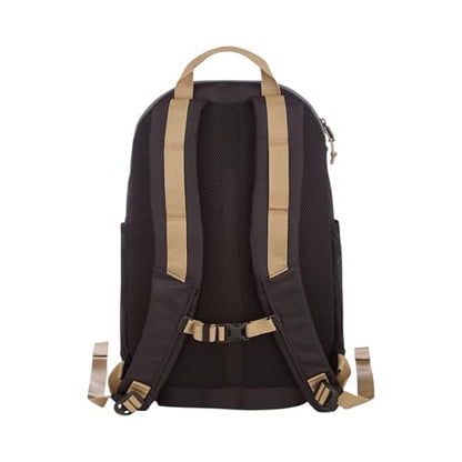 Eddie Bauer University Backpack 26L | Everyday Carry | Work | Travel | Commuter | Padded Laptop Sleeve | Stretch Bottle Pockets | Lightweight | Durable - Black - color: University - Black, size: 26L