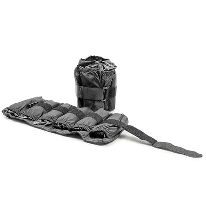 CAP Barbell Adjustable Ankle Weights |10-20lb Pair | Black - size: 10-Pound