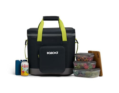 Igloo Trailmate Soft Sided Coolers | Portable Insulated Cooler Bag - color: 36-Can Jet Carbon