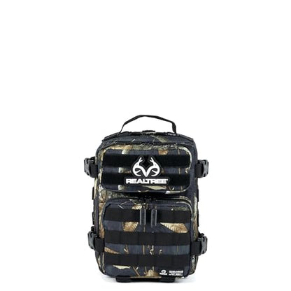 WOLFpak 9L Tactical Sling Bag |Concealed Carry CCW Backpack | Military Crossbody EDC Daypack Molle Chest Shoulder Pack for Hiking, Travel, Work | (Realtree Edge Black) - color: Black