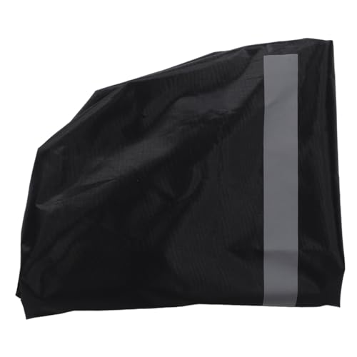 Toyvian Waterproof School Bag Covers Waterproof Bag Covers Light Green Back Oxford Cloth Back Protective Cover - color: Black