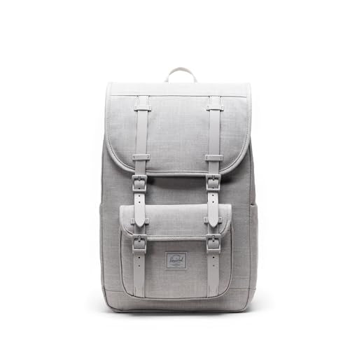 Herschel Supply Co. Herschel Little America Mid Backpack, Grey Crosshatch (Limited Edition), Mid-Volume - 21L - color: Grey Crosshatch (Limited Edition), size: Mid-Volume - 21L